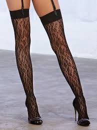 DG 0347 LEOPARD FISHNET THIGH HIGH