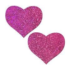 PASTEASE BUBBLEGUM PINK HEARTS