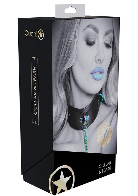 OUCH! VENICE COLLAR WITH LEASH