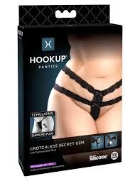 X HOOK UP PANTY W/ANAL PLUG
