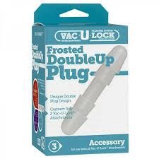 VAC U LOCK FROSTED DOUBLE UP PLUG