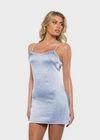 TWINKLE DIAMANTE CHEMISE BLUE - Badd Kitty