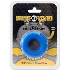 BONEYARD ULTIMATE SILICONE RING, Color: BLUE