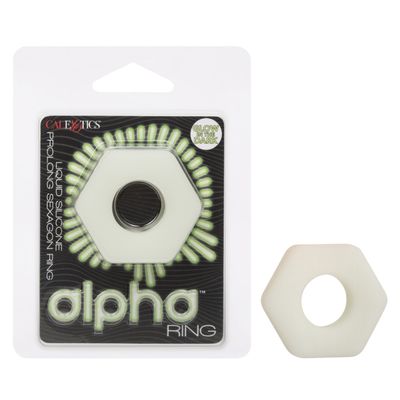 CALEX ALPHA GITD PROLONG SEXAGON RING - Badd Kitty