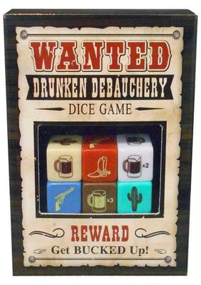 WANTED DEBAUCHERY DICE - Badd Kitty