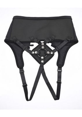 SPORTSHEETS HIGH WAISTED STRAP ON CORSET - Badd Kitty