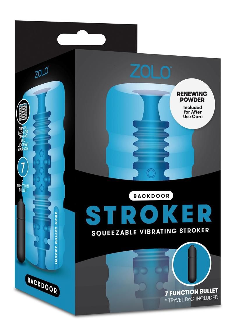 ZOLO BACKDOOR SQUEEZABLE VIB STROKER