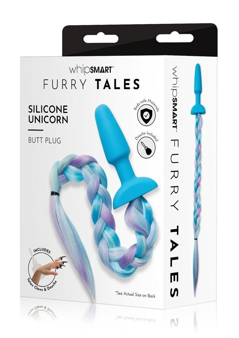 WHIPSMART SILI PLUG W/ UNICORN TAIL