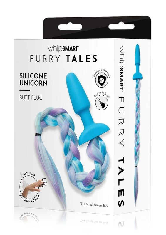 WHIPSMART SILI PLUG W/ UNICORN TAIL