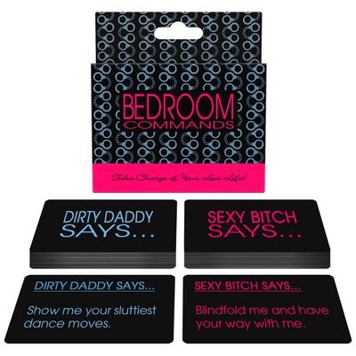 BEDROOM COMMANDS CARD GAME - Badd Kitty