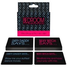 BEDROOM COMMANDS CARD GAME