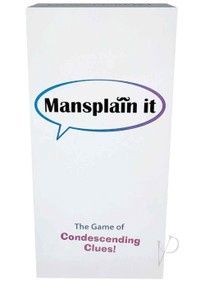 MANSPLAIN IT GAME