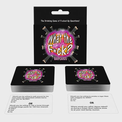 WHAT THE F*CK BAR CARDS GAME - Badd Kitty