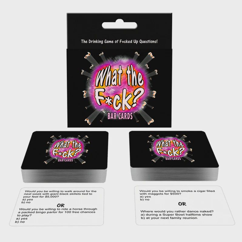 WHAT THE F*CK BAR CARDS GAME