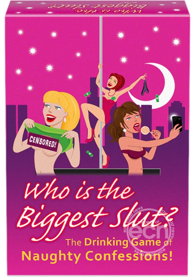 WHOS THE BIGGEST SLUT CARD GAME