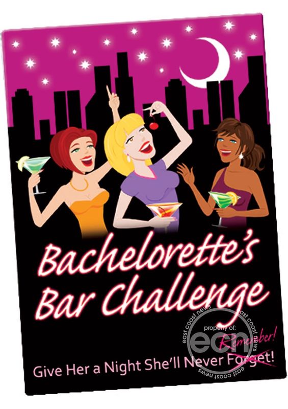 BACHELORETTE BAR CHALLENGE CARD GAME