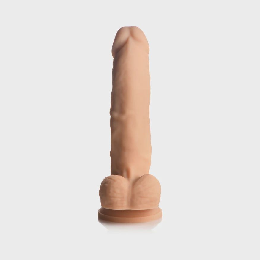 EASY RIDERS 7IN SILICONE  W/BALLS, Color: LIGHT