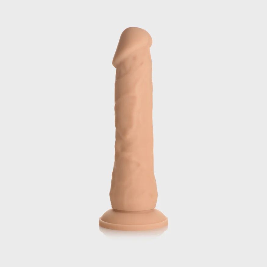 EASY RIDERS 7IN SILICONE DILDO, Color: LIGHT