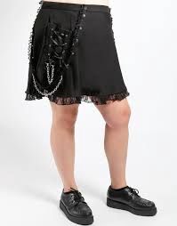 LOLITA SUSPENDER SKIRT, Size: XXL