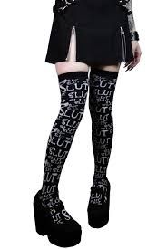 THIGH HIGH SLUT SOCKS