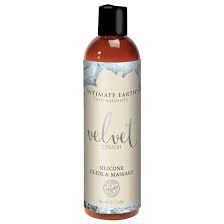 INTIMATE EARTH VELVET SILICONE GLIDE, Size: 2OZ