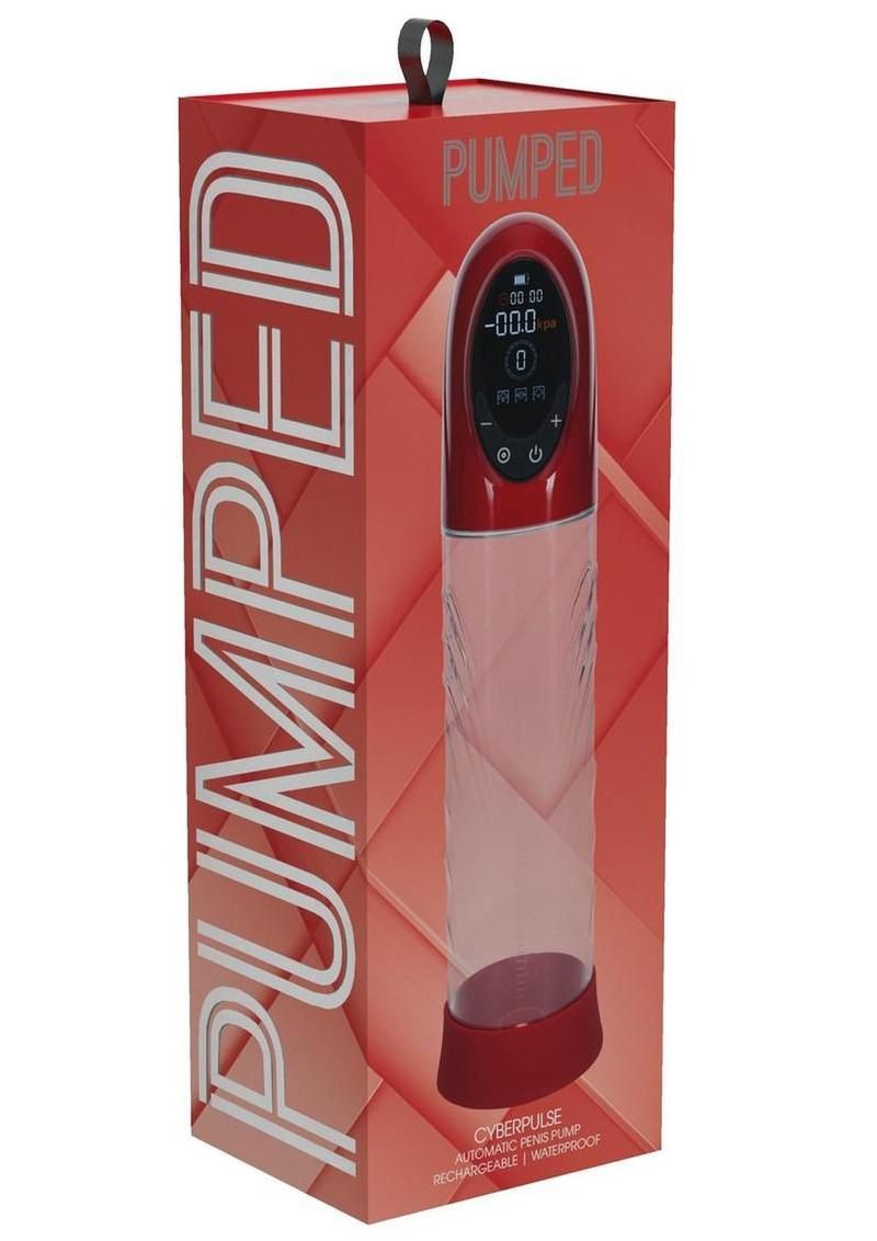 PUMPED CYBER PULSE AUTO PUMP, Color: RED
