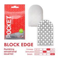 TENGA POCKET, DESIGN: BLOCK EDGE