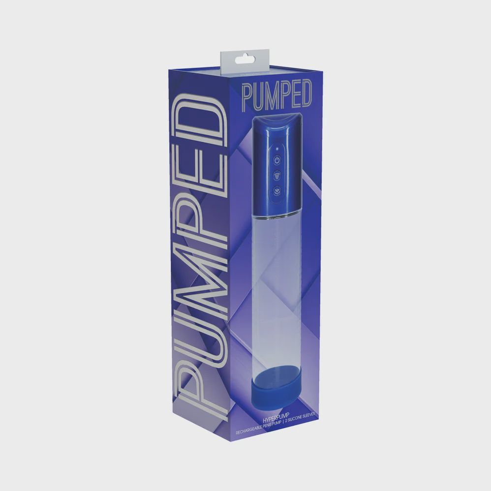PUMPED HYPERPUMP AUTO METALIC PUMP, Color: BLUE