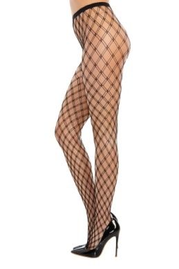 DOUBLE FENCENET DIAMOND PATTERN - Badd Kitty