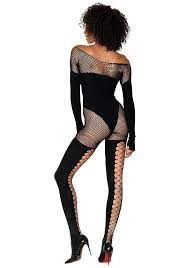 OPAQUE FISHNET BODYSTOCKING - Badd Kitty