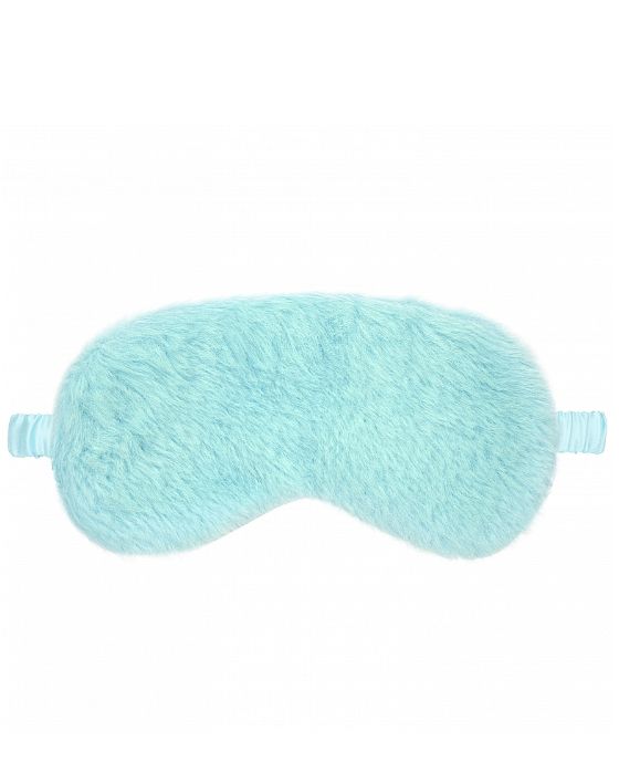 OUCH! FLUFFY MASK, Color: POWDER BLUE