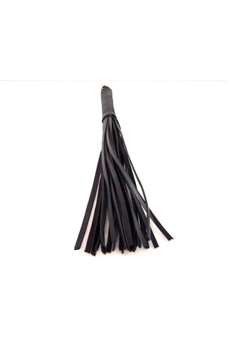 ROUGE LEATHER SPIRAL FLOGGER