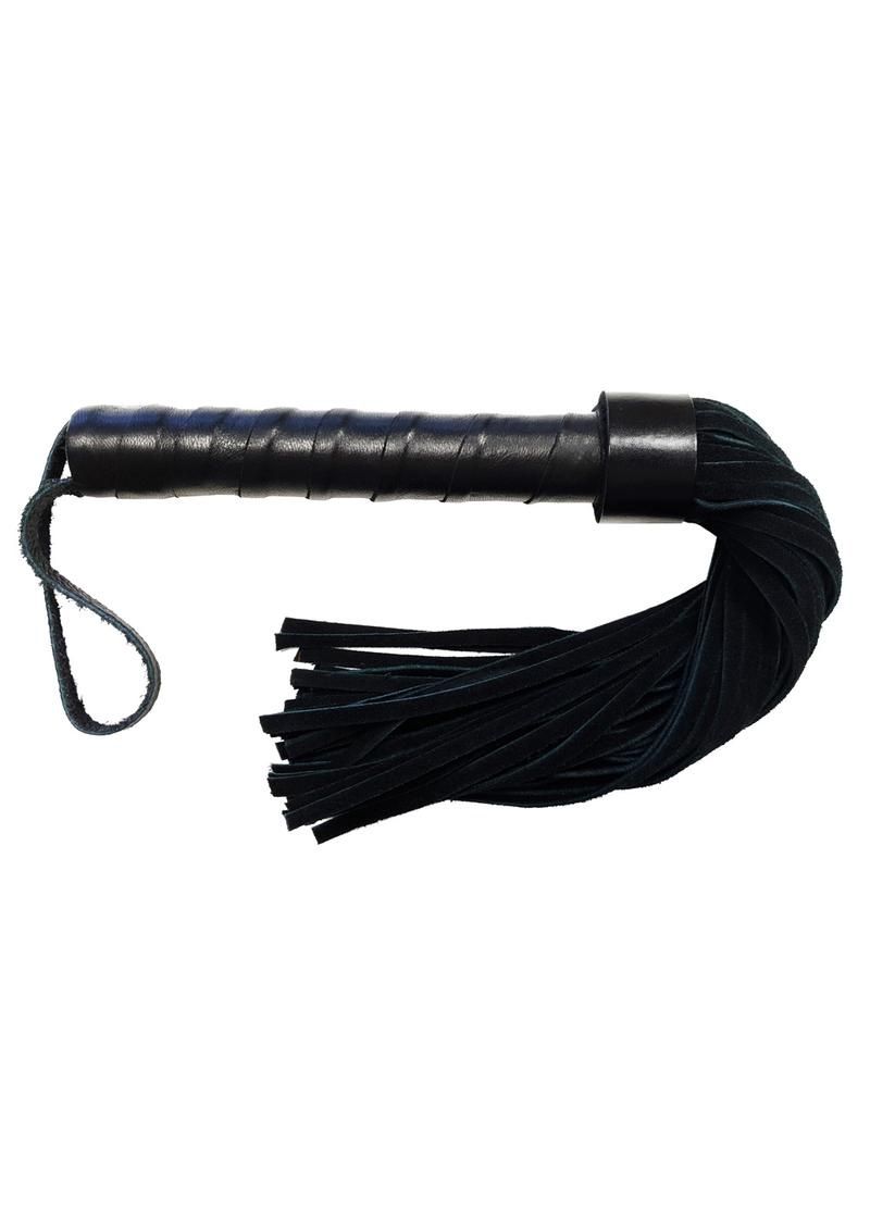 ROUGE LEATHER HANDLE SUEDE FLOGGER