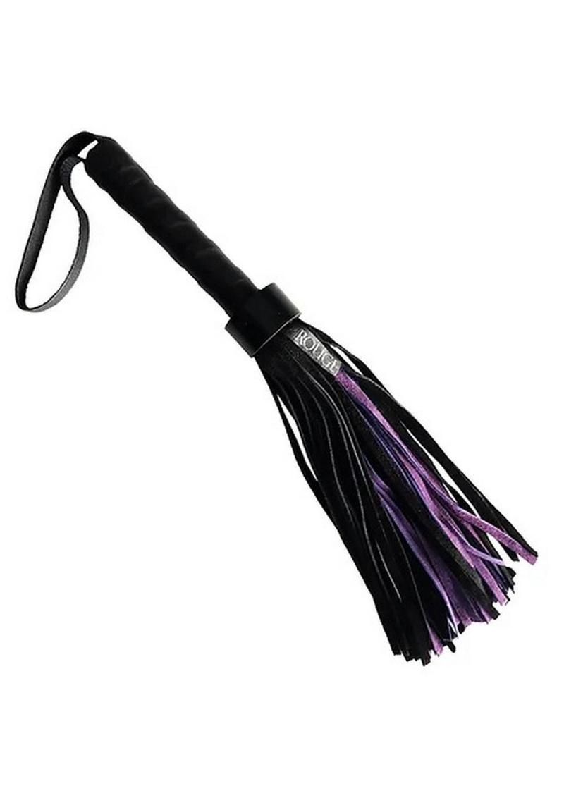 ROUGE SHORT SUEDE FLOGGER, Color: BLACK/PURPLE