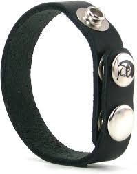 SPARTACUS PLAIN LEATHER C-RING
