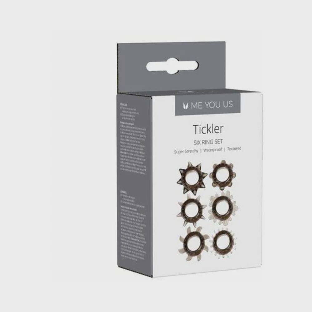 MYU TICKLER 6PC RING SET
