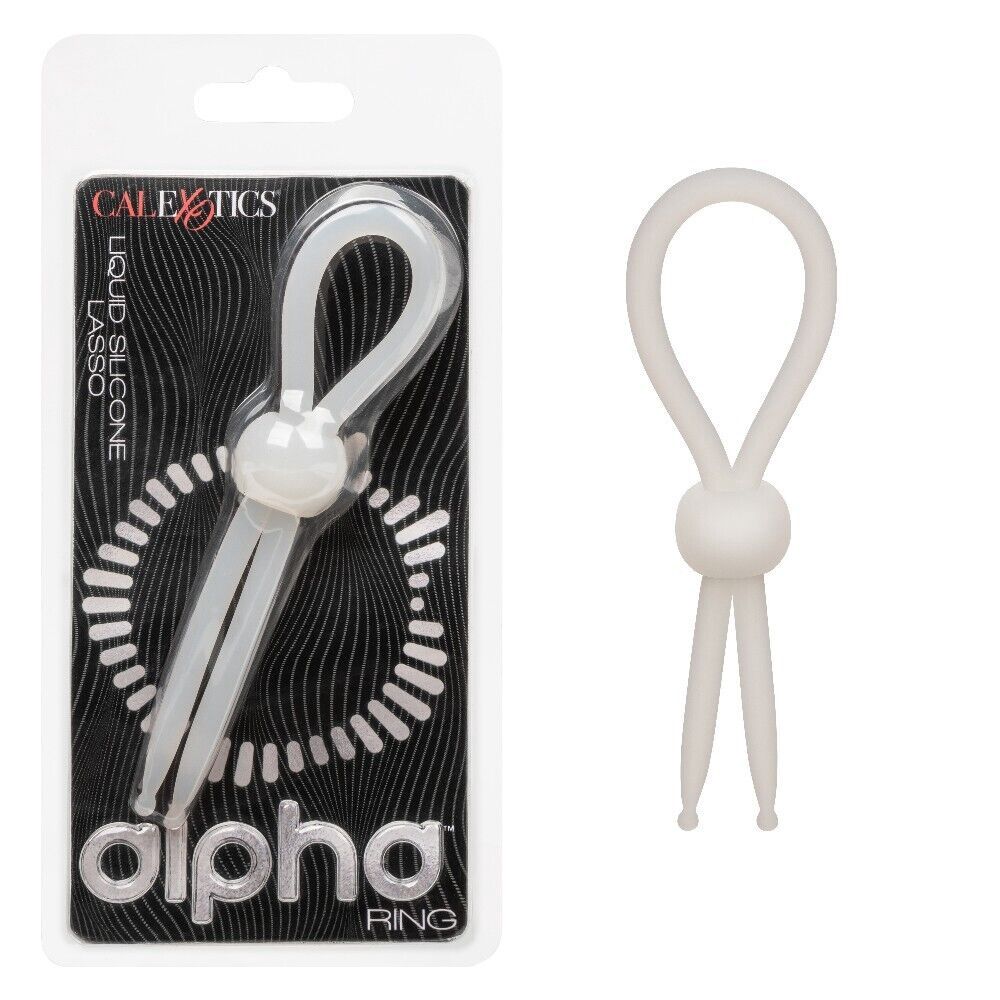 CE ALPHA SILICONE LASSO, Color: WHITE