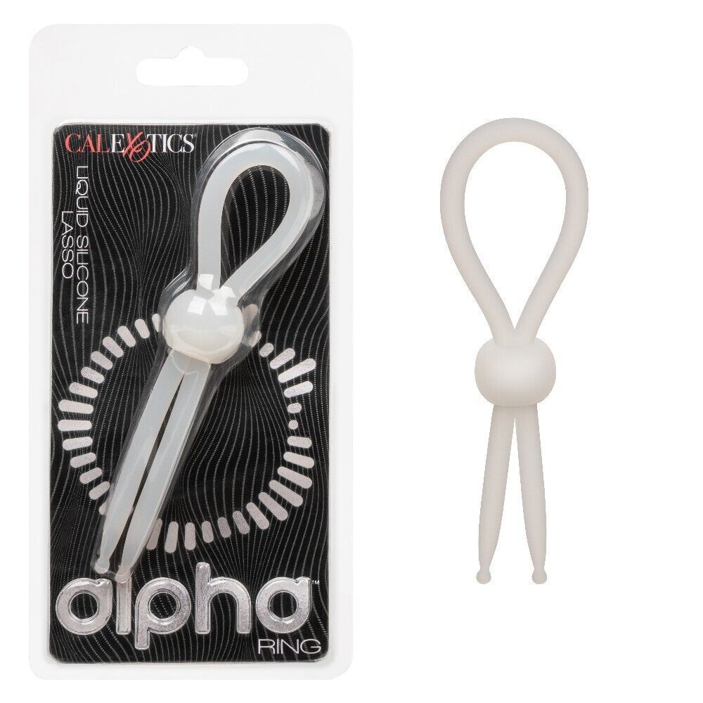 CE ALPHA SILICONE LASSO, Color: WHITE