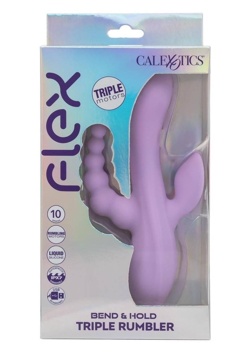 CALEX FLEX BEND HOLD TRIPLE RUMBLER - Badd Kitty