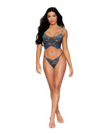 BUSTIER &amp; GSTRING TWILIGHT
