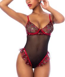 TEDDY BLACK/RED