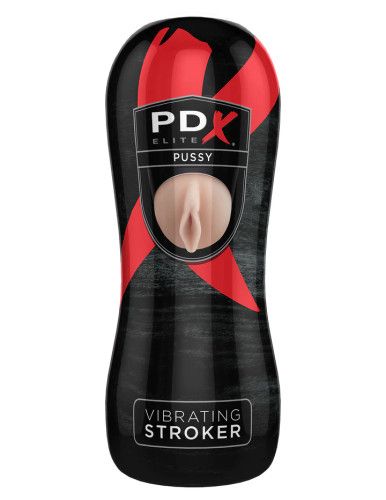 PDX ELITE VIBE STROKER, STYLE: VAGINA