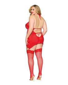 GARTER SLIP &amp; GSTRING QUEEN