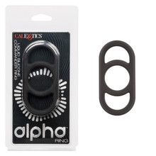 CALEX ALPHA COMMANDER RING BLACK