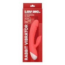LUV INC RABBIT VIBRATOR, Color: CORAL