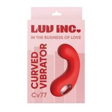 LUV INC CURVED VIBE, Color: RED