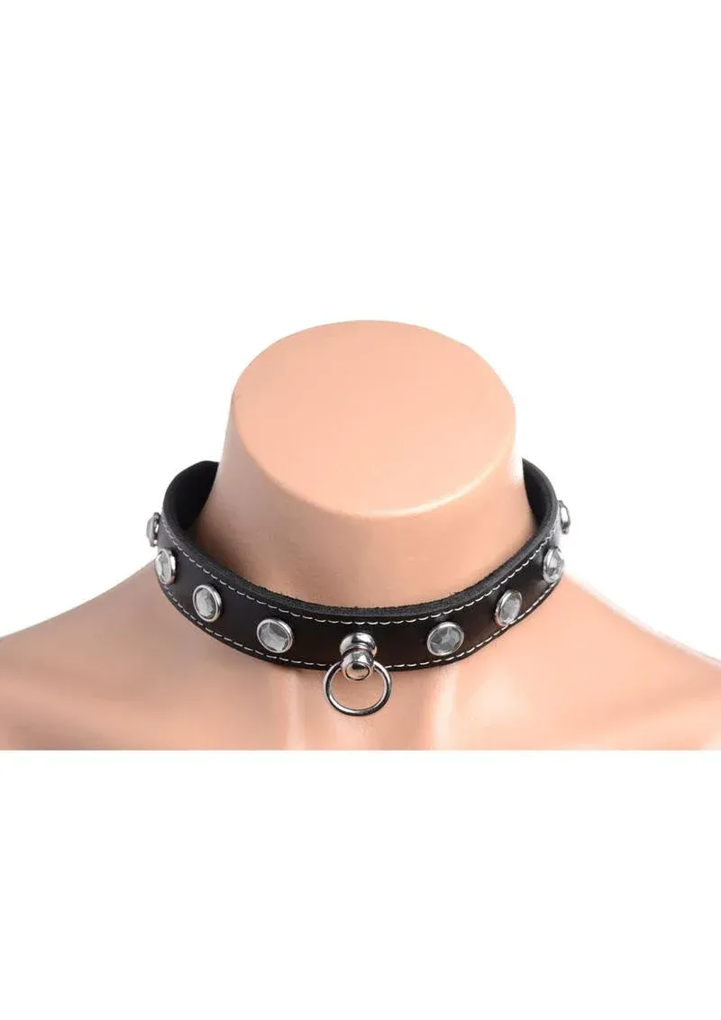 MASTER SERIES BLING VIXEN COLLAR CLR