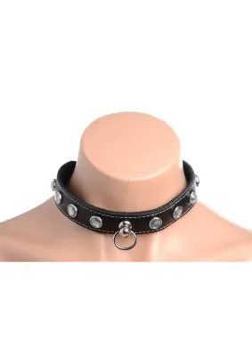 MASTER SERIES BLING VIXEN COLLAR CLR