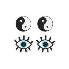 PEEKABOOS YIN YANG PASTIES