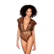 TEDDY &amp; RHINESTONE BRA
